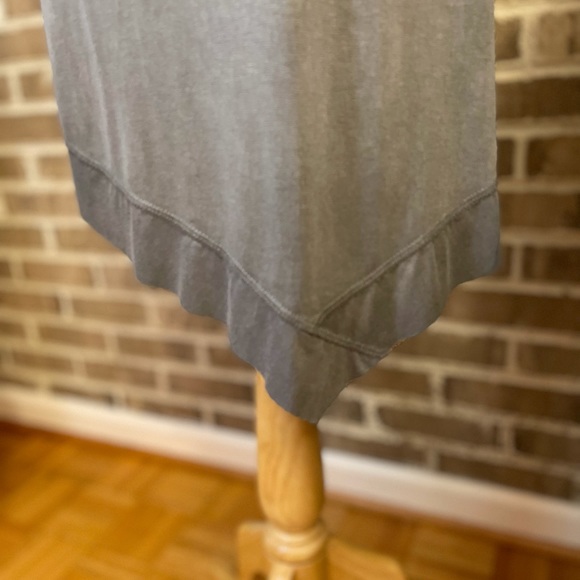 Slate gray Easel asymmetrical tunic - Picture 7 of 11